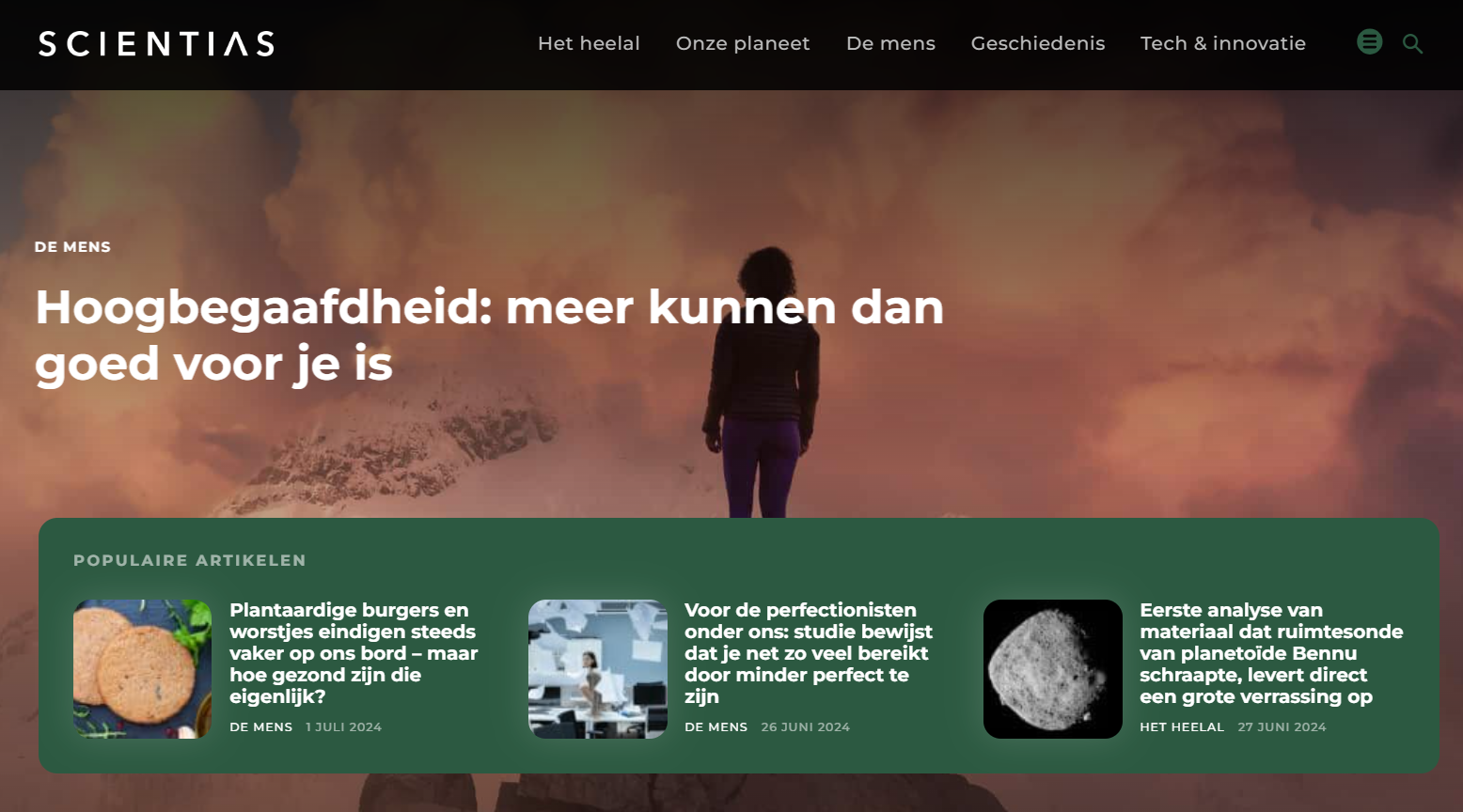 Scientias Website